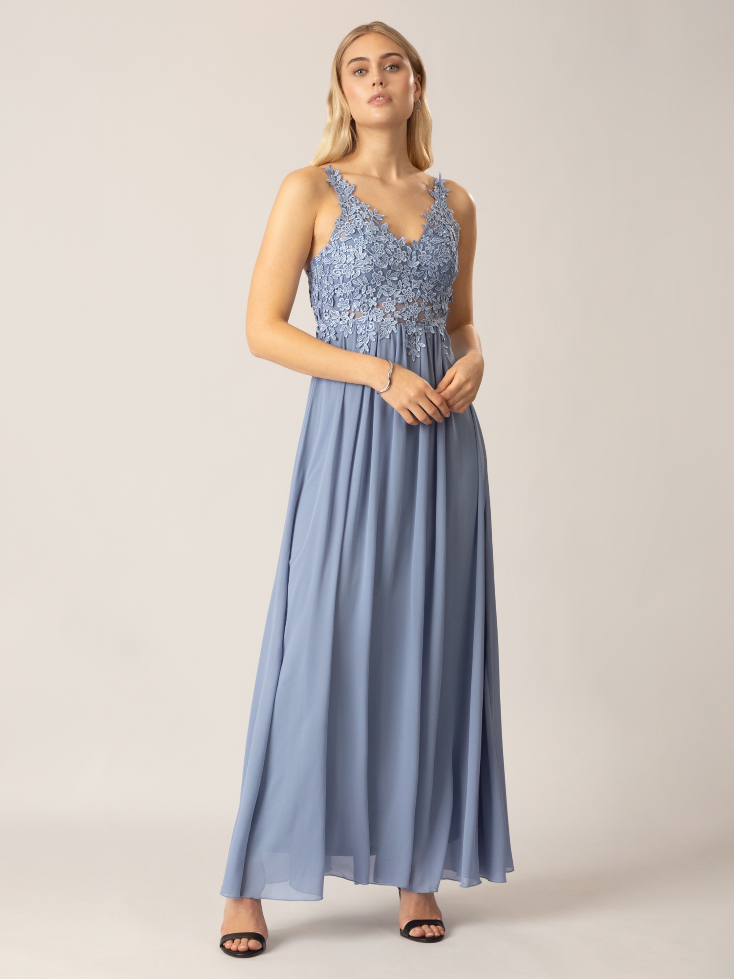 Apart kleid rauchblau Outlet